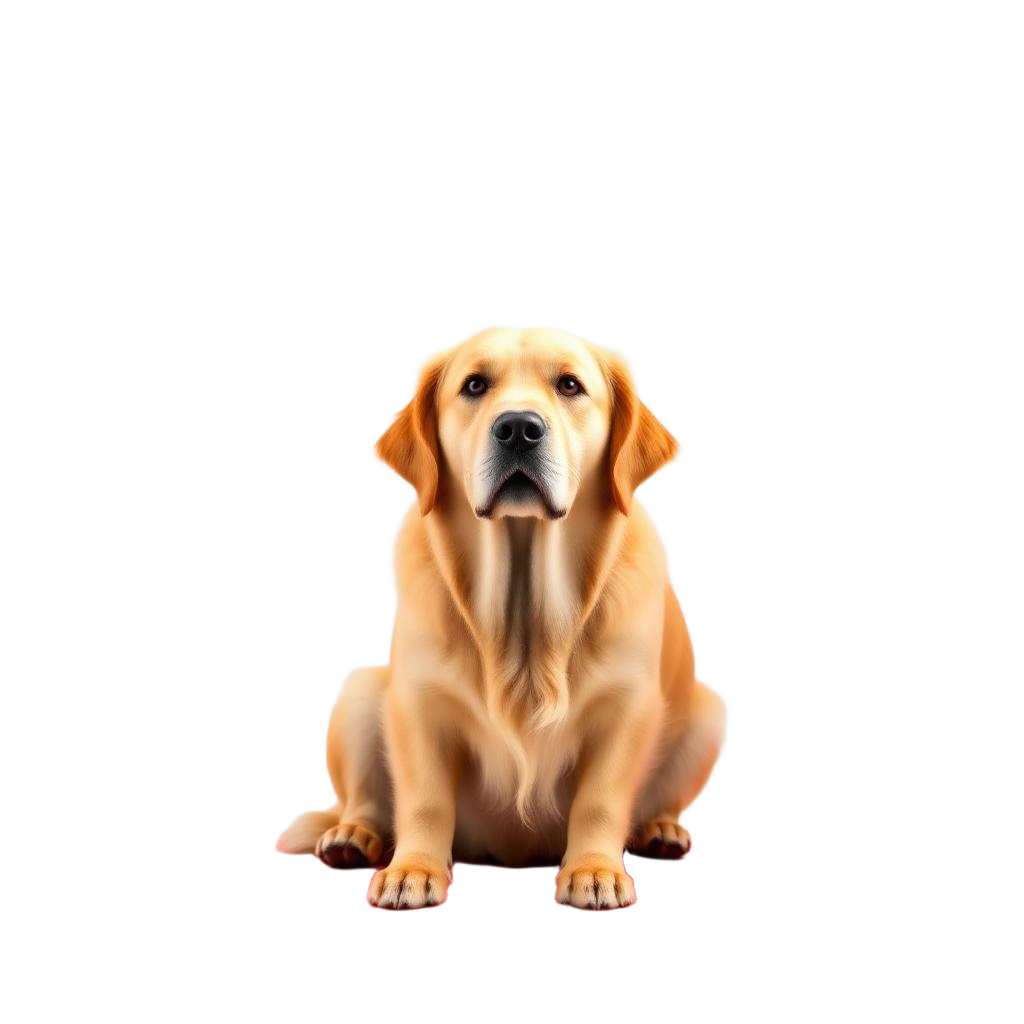 Dog relaxing in a home